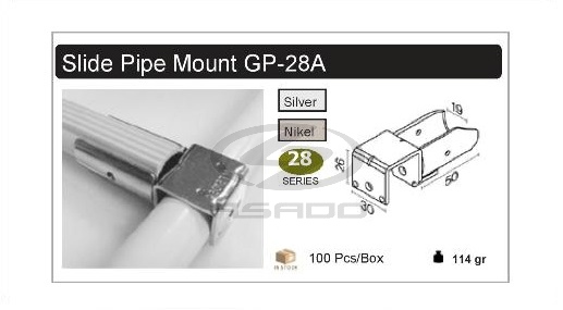 Đầu đỡ ống trượt GP-28A-slide-mount-gp-28a-2810a