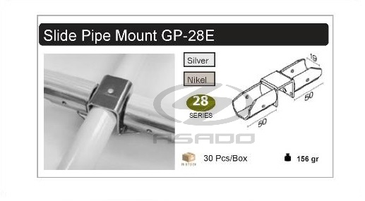 Đầu đỡ ống trượt GP-28E-slide-mount-gp28-e-sm-2810c